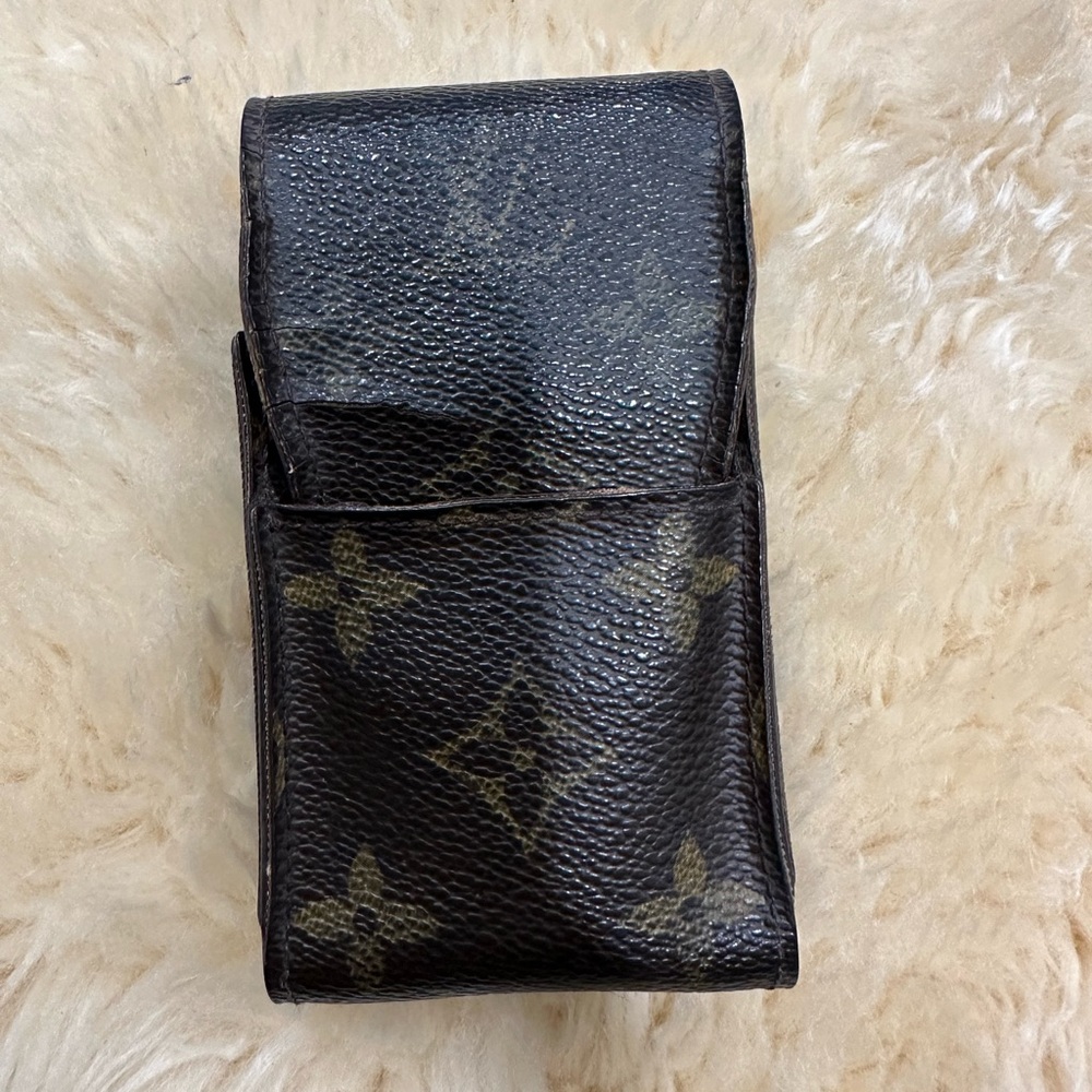 LV monogram Etui cigarette case